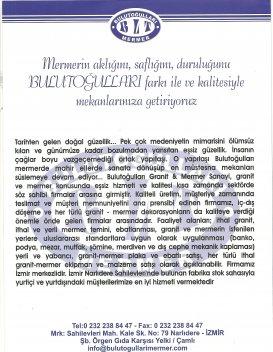 İZMİRDE İNŞAAT, İZMİRDE MERMER DEKORASYON, GRANİT MUTFAK, ÇİMSTONE BULUTOĞULLARI,TOPTAN SATIŞ