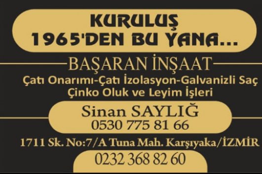 ÇATI İZOLASYON - KARŞIYAKA ÇATICI - KARŞIYAKA ÇATI TAMİRİ - KARŞIYAKA ÇATI USTASI