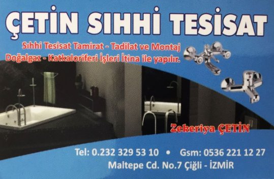 ÇİĞLİDE SIHHİ TESİSATÇI, TAMİR, KANAL LOGAR TIKANIKLIĞI, SIHHİ TESİSAT,LOGOR AÇMA, KANAL AÇMA