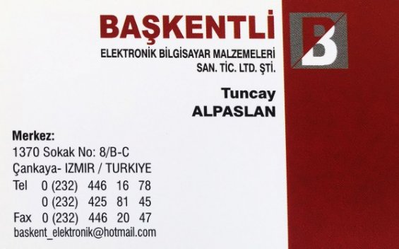 ÇANKAYADA ELEKTRONİKÇİ, BİLGİSAYARCI, BAŞKENTLİ ELEKTRONİK BİLGİSAYAR MALZEMELERİ