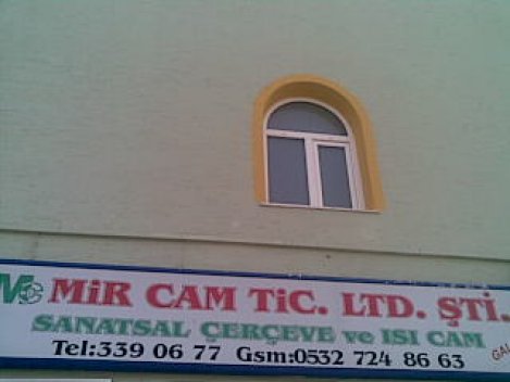 BORNOVADA ÇİFT CAMCI, ISICAM, ÇERÇEVE, PLASTİK ALÜMİNYUM DOĞRAMA