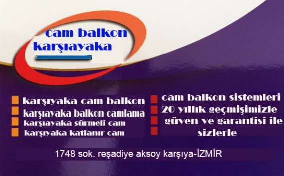 KARŞIYAKA CAM BALKON , BALKON CAMLAMA, SÜRMELİ CAM,CAM BALKON