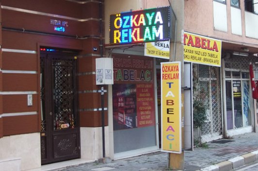 BALÇOVA TABELACI,BALÇOVADA LED TABELA,BALÇOVADA REKLAMCI,IŞIKLI-IŞIKSIZ TABELA