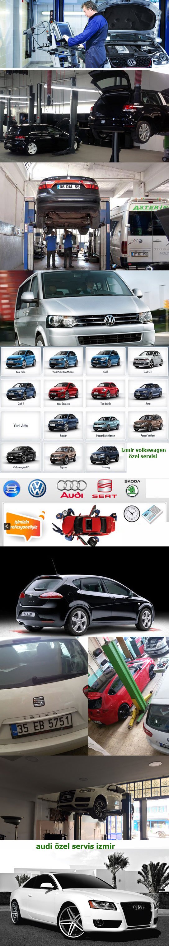 VOLKSWAGEN ÖZEL SERVİSİ İZMİR,İZMİR AUDI ÖZEL SERVİSİ ,SEAD SERVİSİ