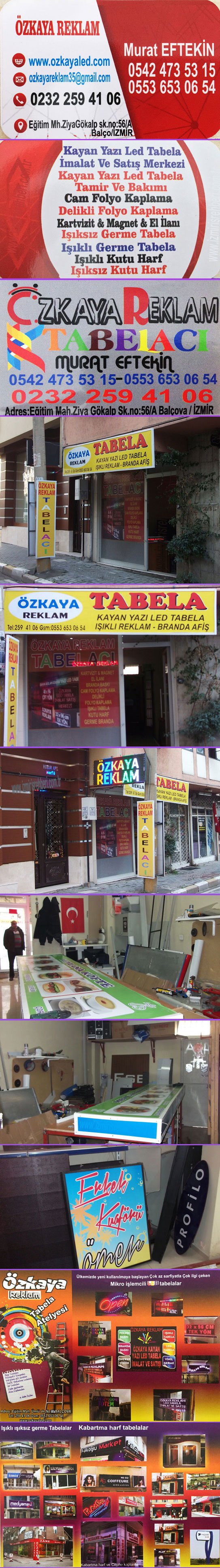 BALÇOVA TABELACI,BALÇOVADA LED TABELA,BALÇOVADA REKLAMCI,IŞIKLI-IŞIKSIZ TABELA