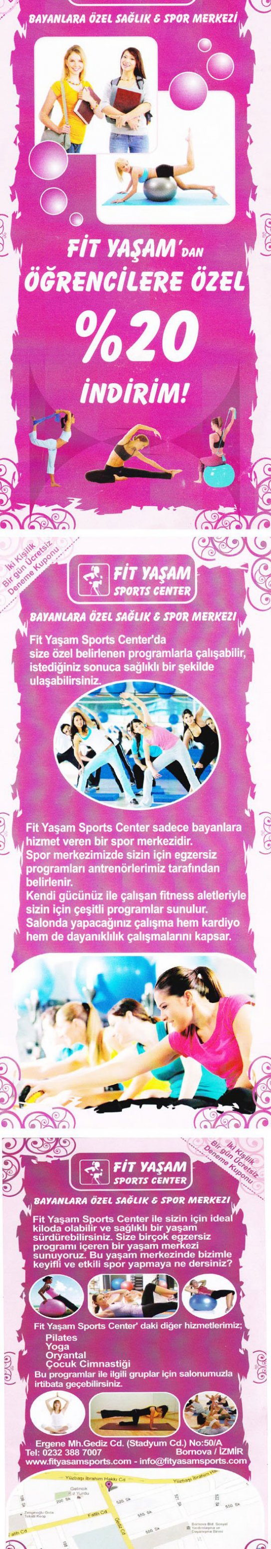 BORNOVA BAYANLARA ÖZEL SPOR SALONU, KADIN SPOR MERKEZİ, SPOR CENTER BORNOVA