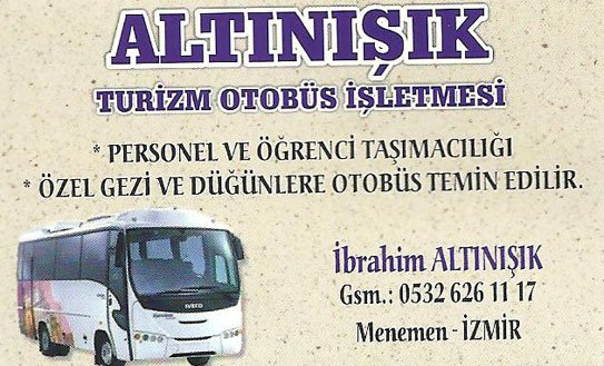 MENEMENDE ÖĞRENCİ SERVİSİ,ALTINIŞIK TURİZM,MENEMENDE PERSONEL TAŞIMACILIĞI,ULUKENT OKUL SERVİSİ