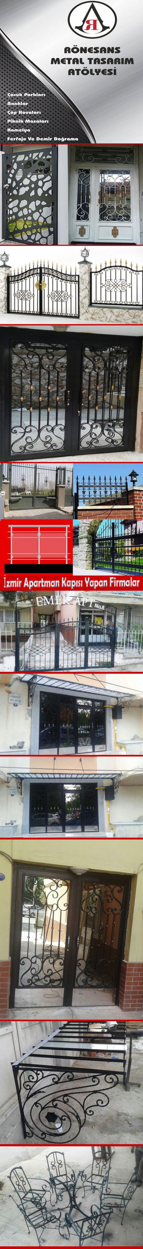 İZMİR APARTMAN KAPISI YAPAN FİRMALAR,BALÇOVA FERFORJE ,FERFORJEJİ,NARLIDERE FERFORJEJİ