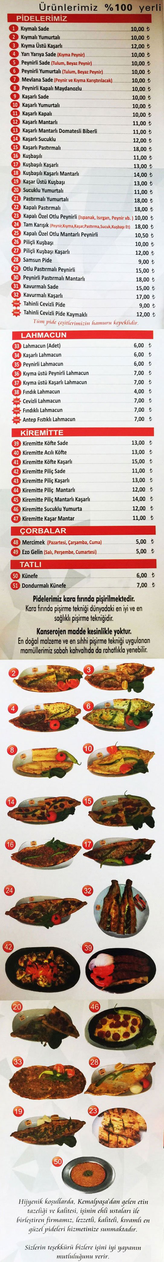 GIDA ÇARŞISINDA PİDECİ, KONAKTA PİDECİ,  PİDE KEBAP