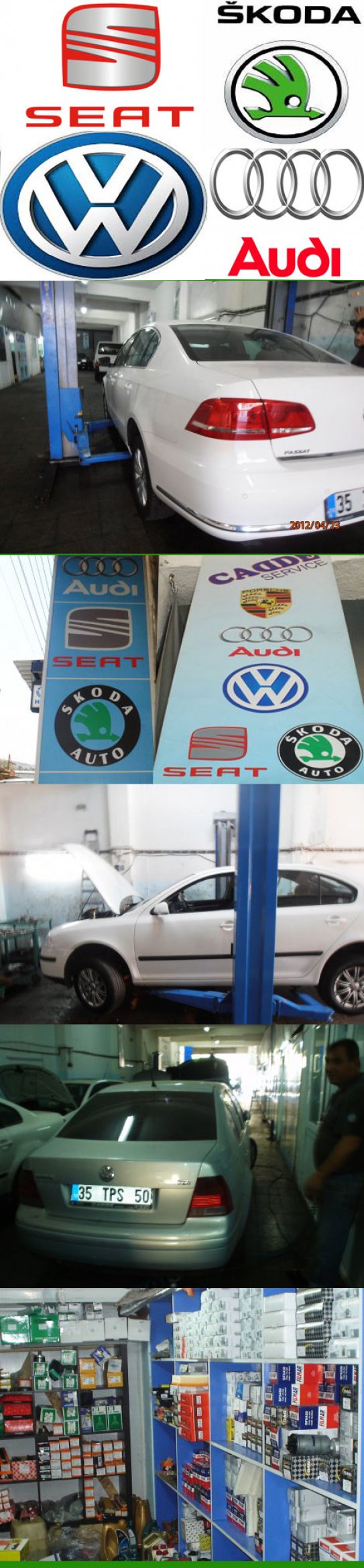 İZMİR, BORNOVA, MERSİNLİ, 1.SANAYİ, VOLKSWAGEN, AUDİ, SEAT, SKODA ÖZEL SERVİS