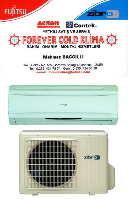 FOREVER COLD-ALSANCAK KLİMA SİSTEMLERİ. SATIŞ,ALSANCAK KLİMA SERVİS, MONTAJ HİZMETLERİ