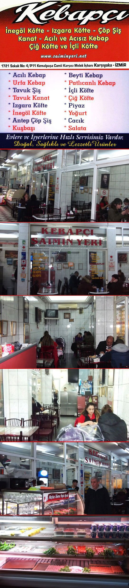 KARŞIYAKADA KEBAPÇI,KARŞIYAKADA KÖFTECİ,KARŞIYAKADA IZGARA,KARŞIYAKADA KÖFTE
