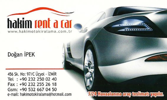 üçyol ren a car